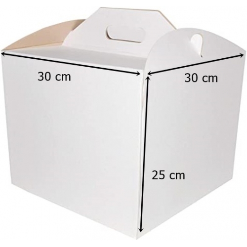 Opakowanie karton pudełko tort 30x30x25cm 10 sztuk